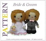 Bride and Groom - Crochet pattern for a wedding couple