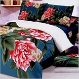 Esma 4 Piece Duvet Cover Bedding Set Size: King