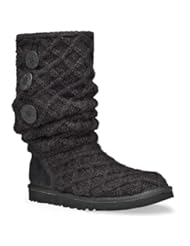 Shoes: UGG Australia Lattice Cardy Womens Boots 8.0 Black - DECKERS Outdoor Corp.