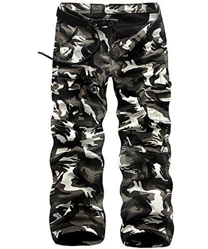 fleece lined cargo jeans