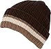 Sakkas Nixon Unisex Ribbed Stripe Beanie Cap