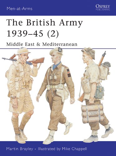 The British Army 1939-45 (2): Middle East & Mediterranean: North Africa and Italy Pt. 2 (Men-at-Arms)