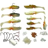 Mighty Bite 5-sense Soft Plastic Fishing Lures/baits kits System Hook inside Freshwater/saltwater Fishing BQ11