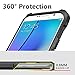 Galaxy Note 5 Case,Wollony Rugged Hybrid Dual Layer Armor Protective Back Case Shockproof Cover for Galaxy Note 5 - Heavy Duty - Slim Hard Shell Protection - Impact Resistant Bumper (Grey)