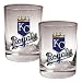Kansas City Royals MLB 2pc Rocks Glass Set - Primary Logo by Great American Products