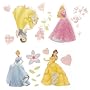 Decofun 40312 Deco Aufkleber Princess - Glitter