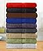 Luxury Combed Cotton Large Bath Towel - Red