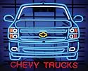 Chevrolet Truck Front Neon Sign