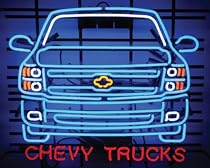 Chevrolet Truck Front Neon Sign