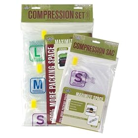 Eagle Creek Travel Gear Pack-It Medium Large Compression Sac Set