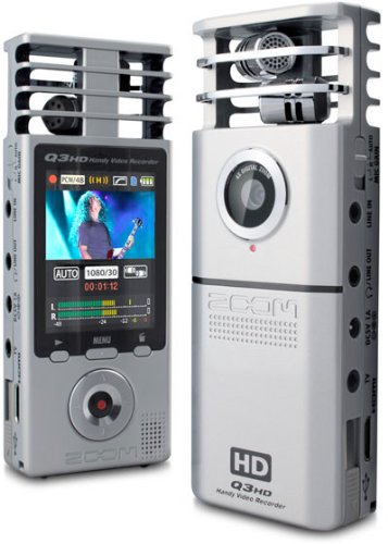Zoom Q3HD Handy Video Recorder with Accessory Pack and 2GB Memory Card