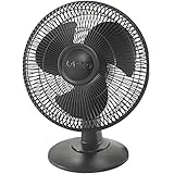 Lasko 2017 12" Table Fan, black