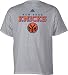 New York Knicks Grey adidas True T-Shirt