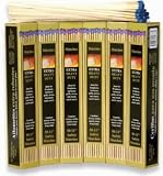Uniflame 50 Count Premium Safety Matches, Case of 72 Boxes