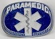 PARAMEDIC (Occupation) Enamel Pewter Buckle