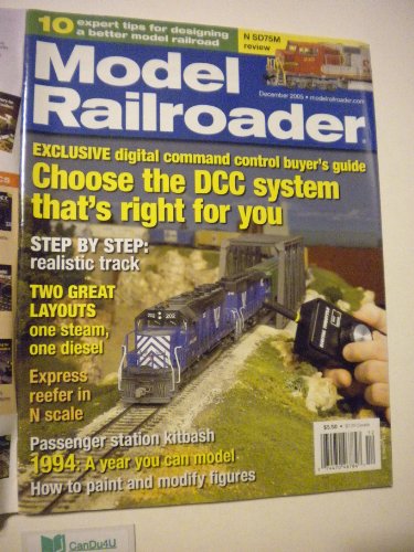 Model Railroader - December 2005 (Choose the DCC System Thats Right For You)