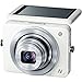 Canon PowerShot N 12.1 MP CMOS Digital Camera with 8x Optical Zoom and 28mm Wide-Angle Lens (White) + 8GB MicroSDHC Memory Card + Powershot N Blue Jacket + Braided Leather Neck Strap PSN-200 + HeroFiber Ultra Gentle Cleaning Cloth