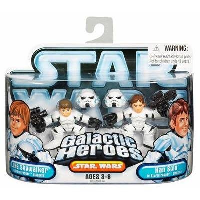 Star Wars Galactic Hero Luke & Han Stormtrooper