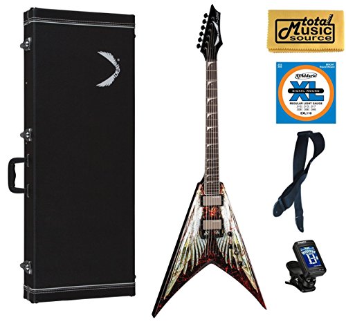 Dean Dave Mustaine V Angel of Deth Electric Guitar FREE Strings Tuner Strap
