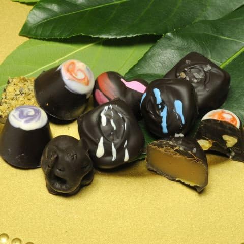 Red Elephant Chocolate 9pc Dark Chocolate "Aztec" Collection