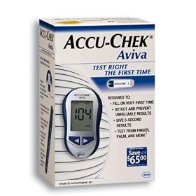 ACCU-CHEK Aviva System Blood Glucose Monitoring System: Choose Meter Only or Kit - Accu-Chek Aviva Kit