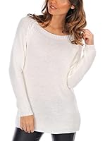 Nice&Rock Pull Zozza (BLANC)