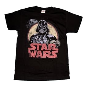 TS611 Star Wars Vintage Style Darth Vader T-Shirt