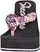Skechers USA Women's Cabanas-Braided Wedge Sandal
