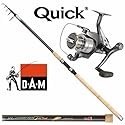 DAM Spezi Tele Angelset Forelle Teleskoprute + Rolle mit Ersatzspule