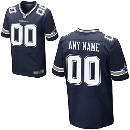 TAPKING Man Dallas Cowboys Customized Elite-Navy Blue Jersey