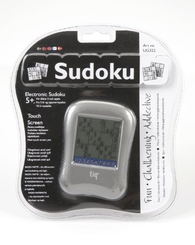 Tiq UG322 Sudoku with Touch Screen and Pen Electronic Game