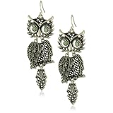 Lucky Brand Basics Shaky Owl Earrings