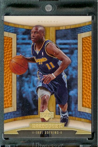 2006-07 Upper Deck Hardcourt #23 Earl Boykins Denver Nuggets Basketball Card - Mint Condition - In Protective Display Case