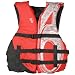X20 Universal Adult Life Jacket Vest - Red & Black