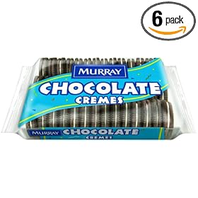 Murray Cr�me Sandwich Chocolate Cookies, 13-Ounce (Pack of 6)