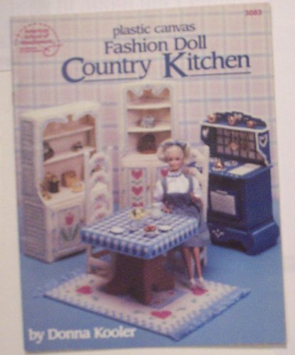 Fashion Doll Country Kitchen Plastic Canvas Craft Book