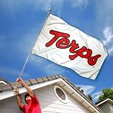 Maryland Terrapins UM Terps University Large College Flag