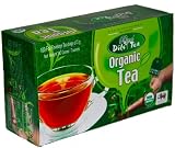 Dil's Royal Tea Organic Black Tea, 100-Count Tea Bags in Foil Envelopes (Pack of 2)
