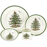 Spode Christmas Tree 4-Piece Dinnerware Place Setting, Service for 1