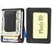 910EB Fine Leather Hand Crafted Mans Man's Mens Men's Mini Wallet ID Credit Card Holder with Megnetic Money Clip