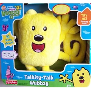 Talkity-Talk Wow! Wow! Talking Wubbzy Plush