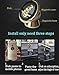 TONTEK 360°Cell Phone Car Mount/Magnetic Cell Phone Holder/Car Mount Phone Holder/Phone Plane Holder for Iphone6 6S Samsung Galaxy s7 s6edge not5 and More