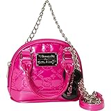 UPC 671803152076 product image for Hello Kitty HK Bright Embossed Micro Dome Top Handle Bag,Rose,One Size | upcitemdb.com