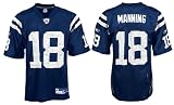 Peyton Manning Youth Jersey: Reebok Blue Replica #18 Indianapolis Colts Jersey - Large (14-16)