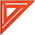IRWIN Tools Rafter Square, Hi-Vis, 12-Inch (1794467)