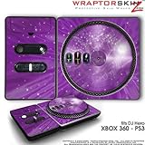 DJ Hero Skin Stardust Purple fit XBOX 360 and PS3 (DJ HERO NOT INCLUDED)
