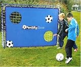 XXL Fu�balltor mit Torwand - 