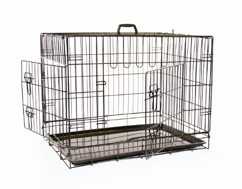 Interpet Mikki zweit&uuml;rige Hundetransportbox XS, 63 cm x 48 cm x 55 cm