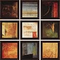 Set of 9 Diversified Wall Art - 14 x 14"