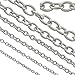 33ft 4mm Width Stainless Steel Rolo Cable Chains Findings Fit for Jewelry Making &DIY (SC-1027-D)